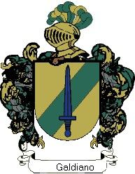 Escudo del apellido Galdiano