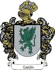 Escudo del apellido Galdín