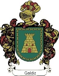 Escudo del apellido Galdiz