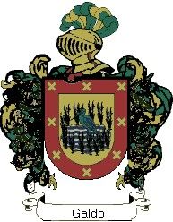 Escudo del apellido Galdo