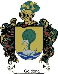 Escudo del apellido Galdona