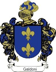 Escudo del apellido Galdoni