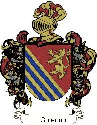 Escudo del apellido Galeano