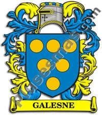 Escudo del apellido Galesne