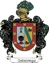 Escudo del apellido Galiaistegui