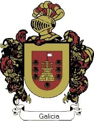 Escudo del apellido Galicia