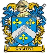 Escudo del apellido Galifet