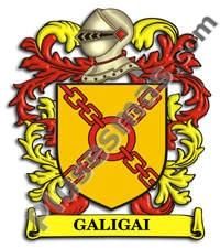 Escudo del apellido Galigai