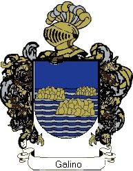 Escudo del apellido Galino