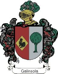 Escudo del apellido Galinsola