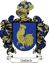 Escudo del apellido Gallach