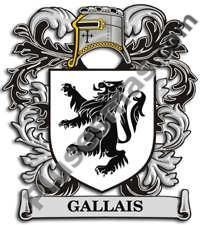 Escudo del apellido Gallais