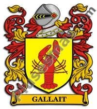 Escudo del apellido Gallait