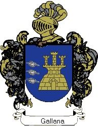 Escudo del apellido Gallana