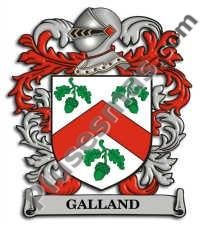 Escudo del apellido Galland