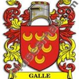Escudo del apellido Galle