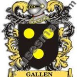 Escudo del apellido Gallen