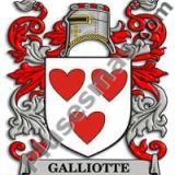 Escudo del apellido Galliotte