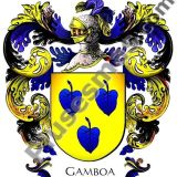 Escudo del apellido Gamboa