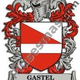 Escudo del apellido Gastel