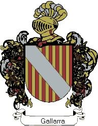 Escudo del apellido Gallarra