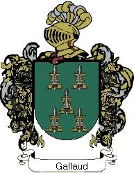 Escudo del apellido Gallaud