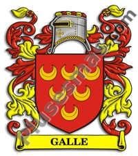 Escudo del apellido Galle