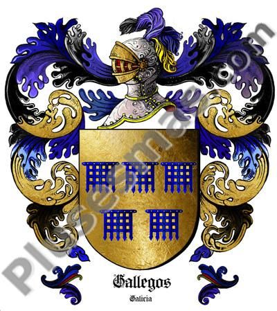Escudo del apellido Gallegos