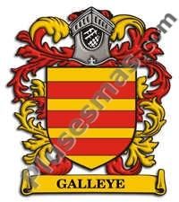 Escudo del apellido Galleye