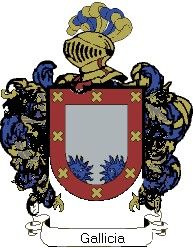 Escudo del apellido Gallicia