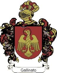 Escudo del apellido Gallinato