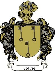 Escudo del apellido Gallvez