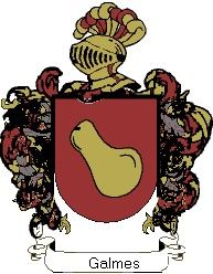 Escudo del apellido Galmes