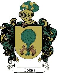 Escudo del apellido Galtes