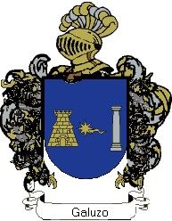 Escudo del apellido Galuzo