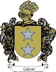 Escudo del apellido Galvat