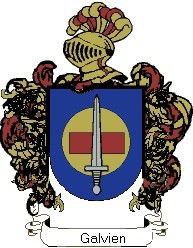 Escudo del apellido Galvien