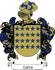 Escudo del apellido Galza