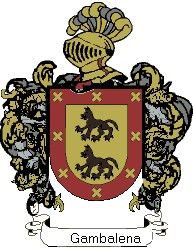 Escudo del apellido Gambalena