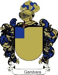 Escudo del apellido Gambara