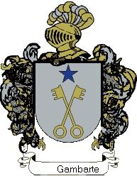 Escudo del apellido Gambarte