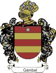 Escudo del apellido Gambel