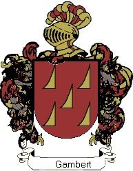 Escudo del apellido Gambert