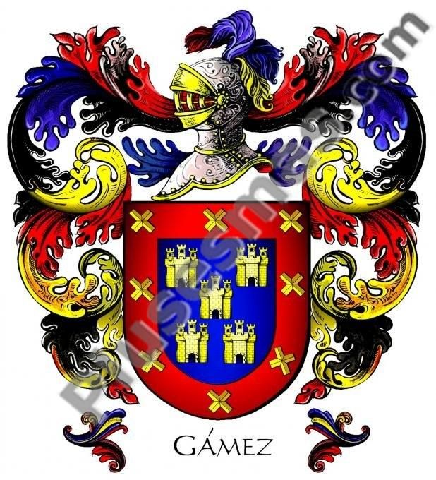Escudo del apellido Gámez