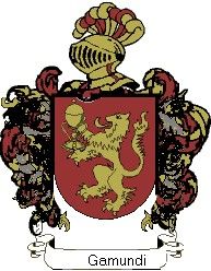 Escudo del apellido Gamundi