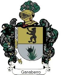 Escudo del apellido Ganaberro