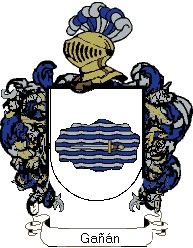 Escudo del apellido Gañán