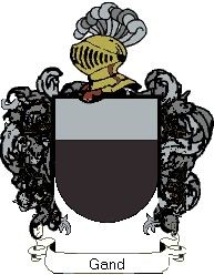 Escudo del apellido Gand