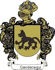 Escudo del apellido Gandacegui