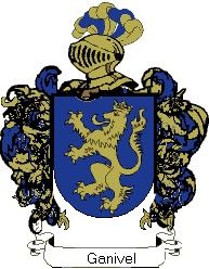 Escudo del apellido Ganivel